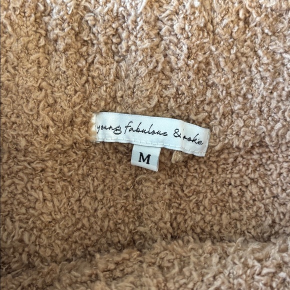 YOUNG FABULOUS AND BROKE teddy flare pants - Picture 2 of 5